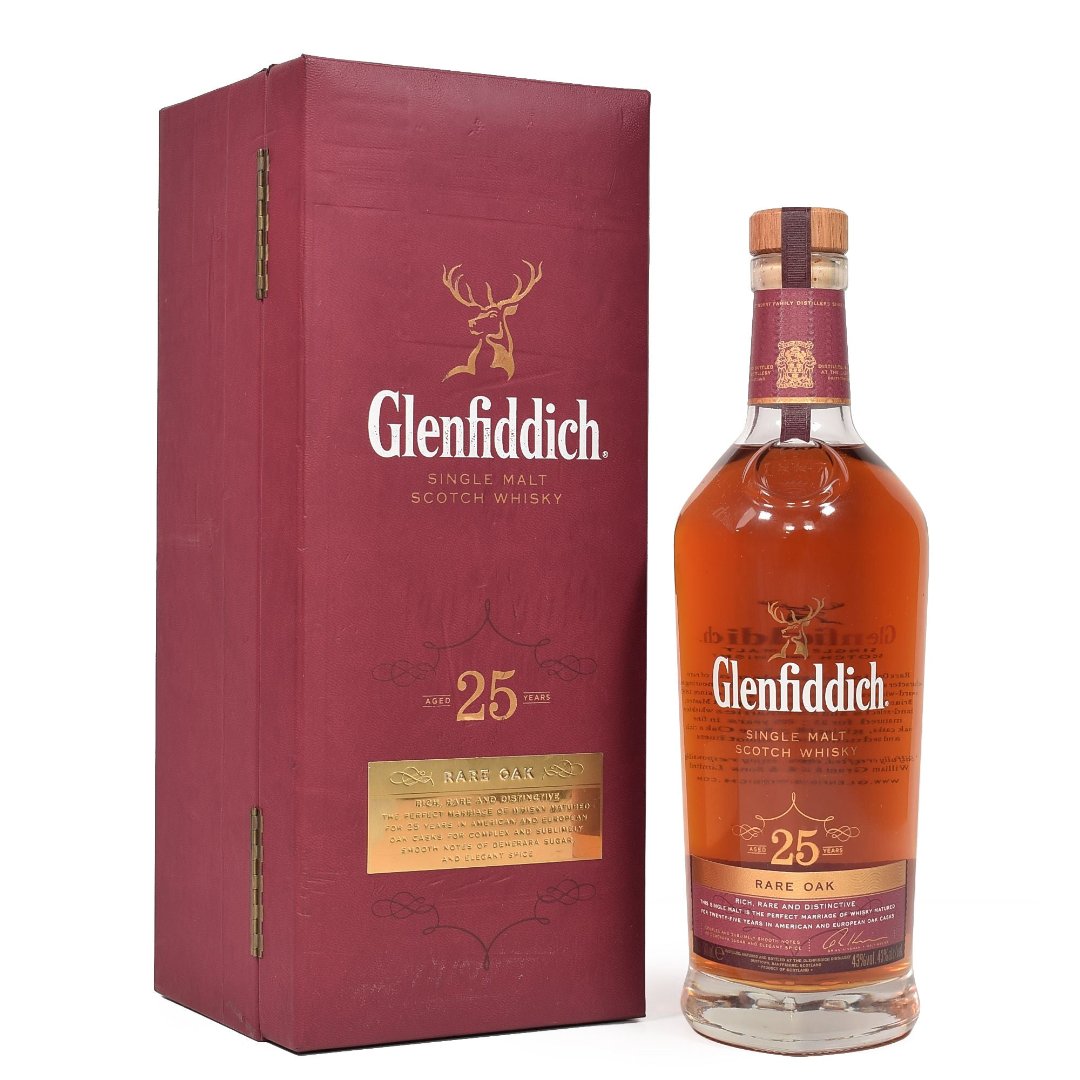 GLENFIDDICH 25 YO RARE OAK