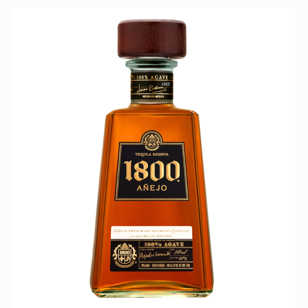 1800 Añejo Tequila 750ml – Aged tequila available in Lebanon