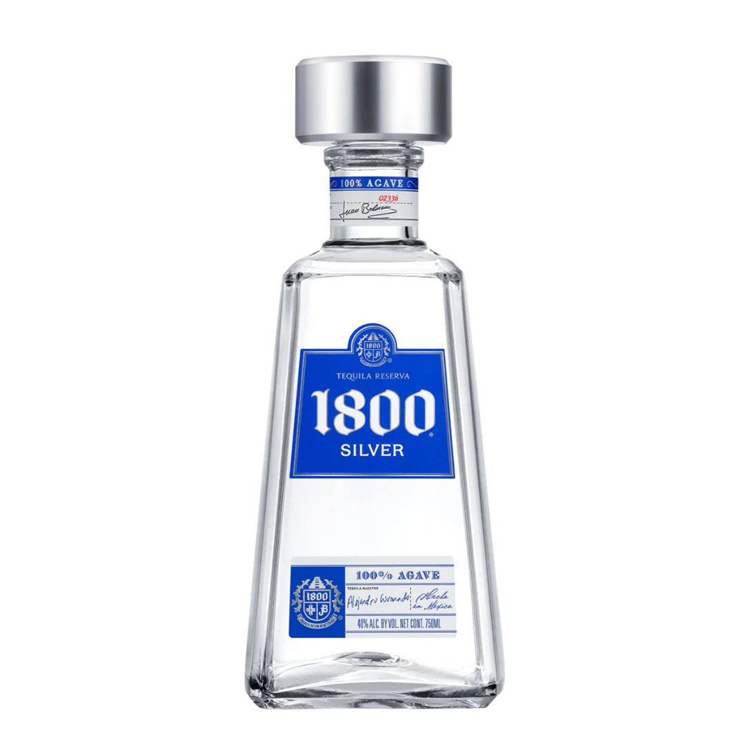 1800 Silver Tequila 750ml – Premium blanco tequila in Lebanon