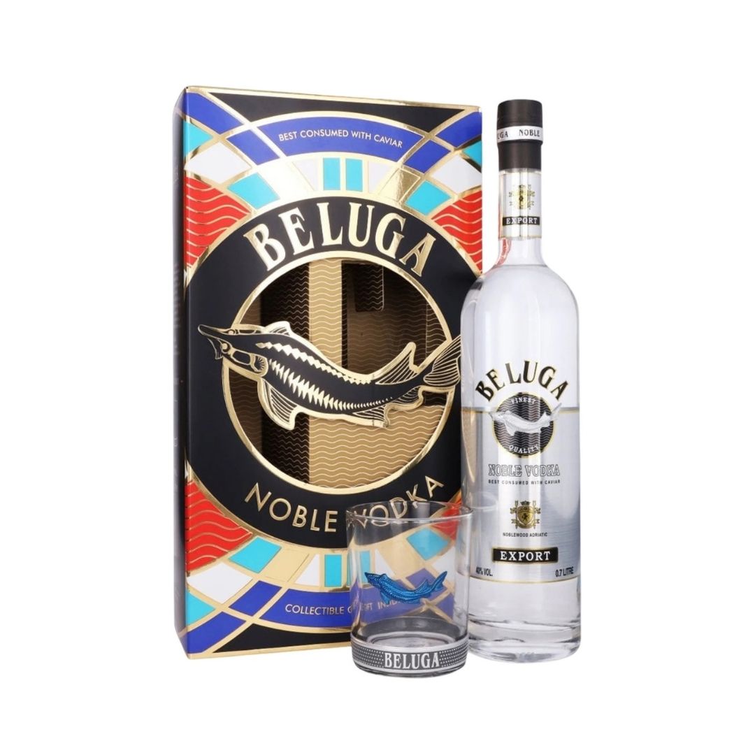 BELUGA VODKA 70 CL + GIFT PACK