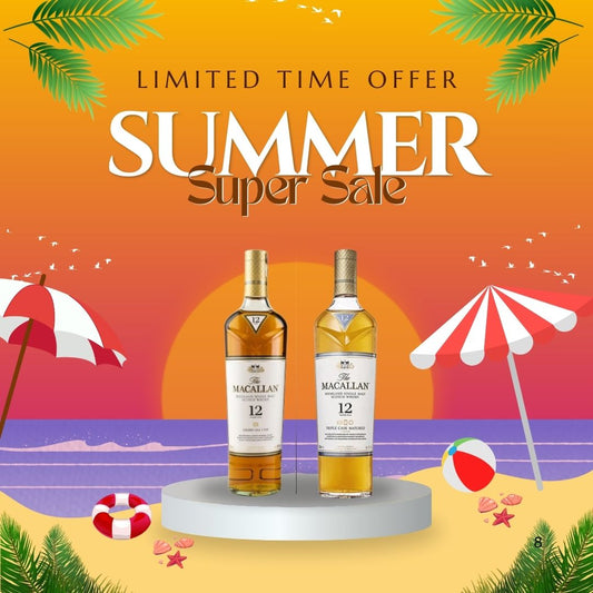 MACALLAN 12 YEARS OLD SHERRY OAK CASK + MACALLAN 12 YEARS OLD TRIPLE CASK