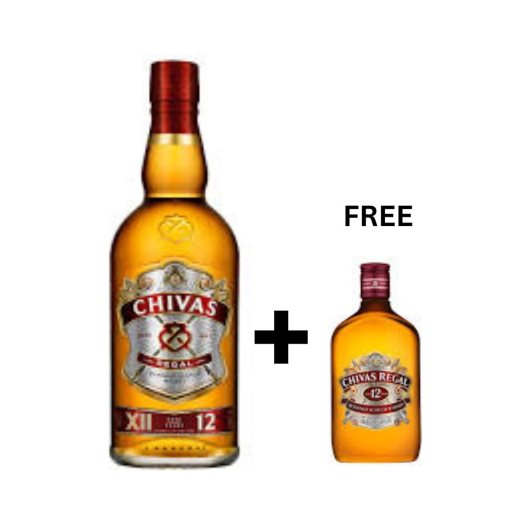 CHIVAS REGAL 12 YEARS OLD 70 CL + 20 CL FREE