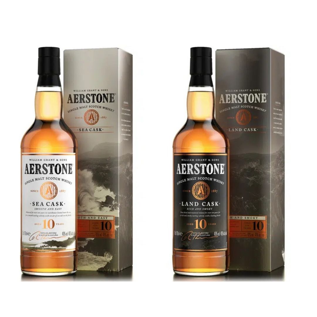 Buy Aerstone 10 Years Old Sea Cask + Land Cask online in Lebanon