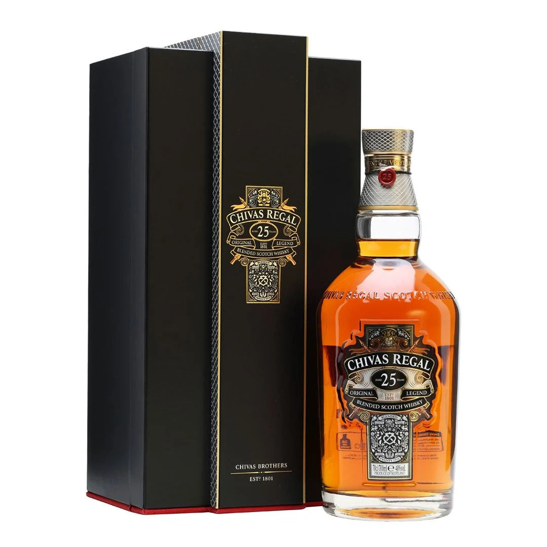 Order Chivas Regal 25 Year Old Blended Scotch whisky online in Lebanon.