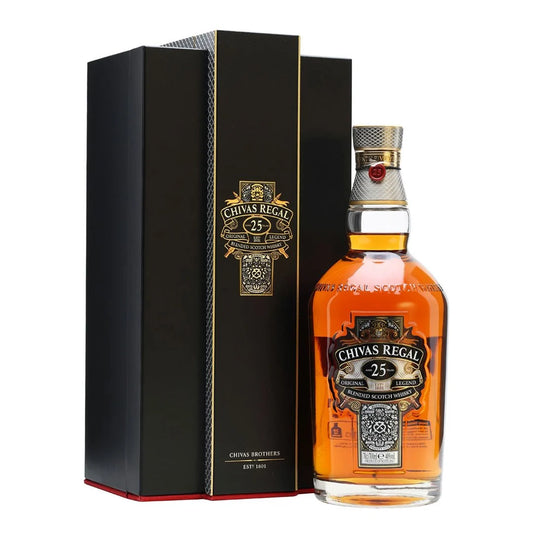 Order Chivas Regal 25 Year Old Blended Scotch whisky online in Lebanon.