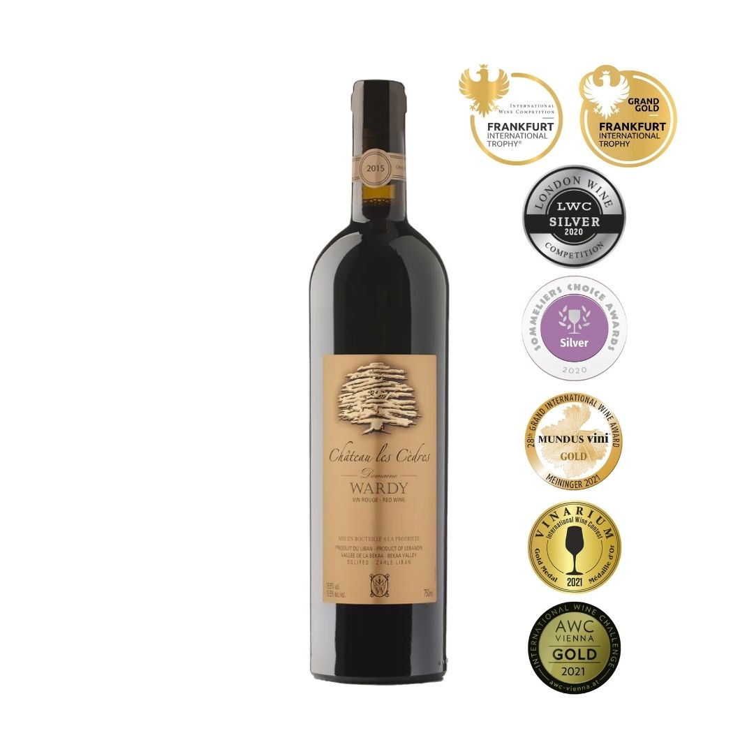 Order Domaine Wardy Chateau Les Cedres 2015 online in Lebanon