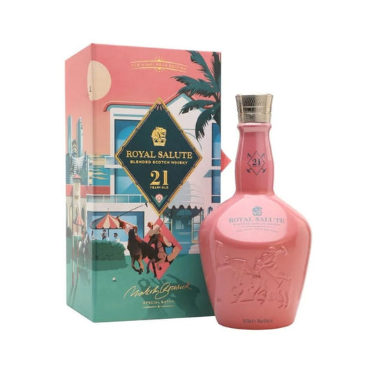 Buy Royal Salute 21 Year Old The Miami Polo Edition blended Scotch whisky online in Lebanon