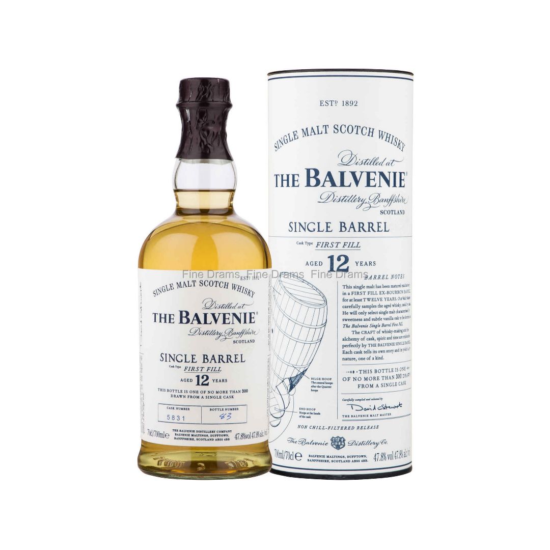 Order The Balvenie 12 Years Old Single Barrel 70cl online in Lebanon