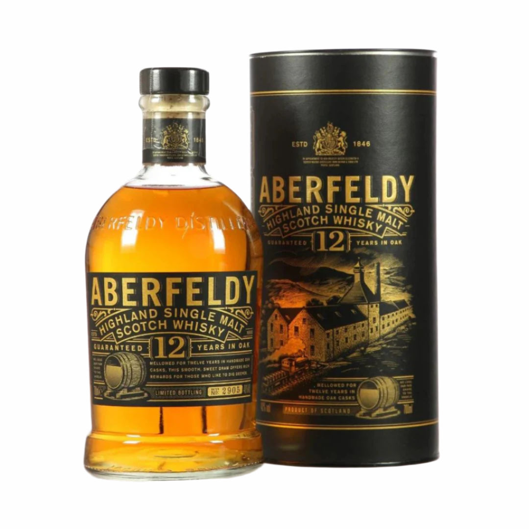 Aberfeldy 12 Years Old Single Malt Scotch Whisky 70 cl – Lebanon


