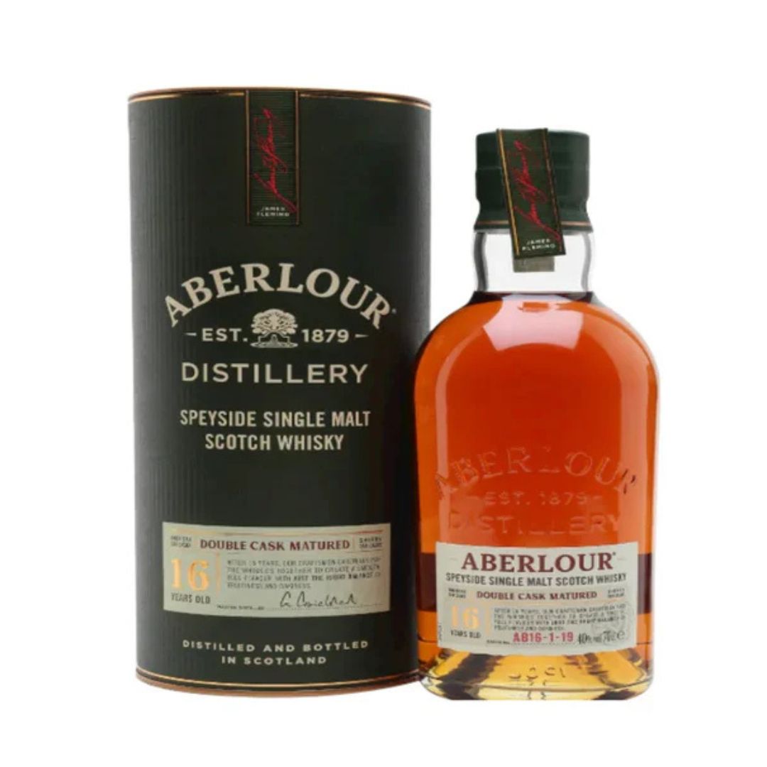 Aberlour 16 Year Old Double Cask Matured – 70cl single malt Scotch whisky with box
