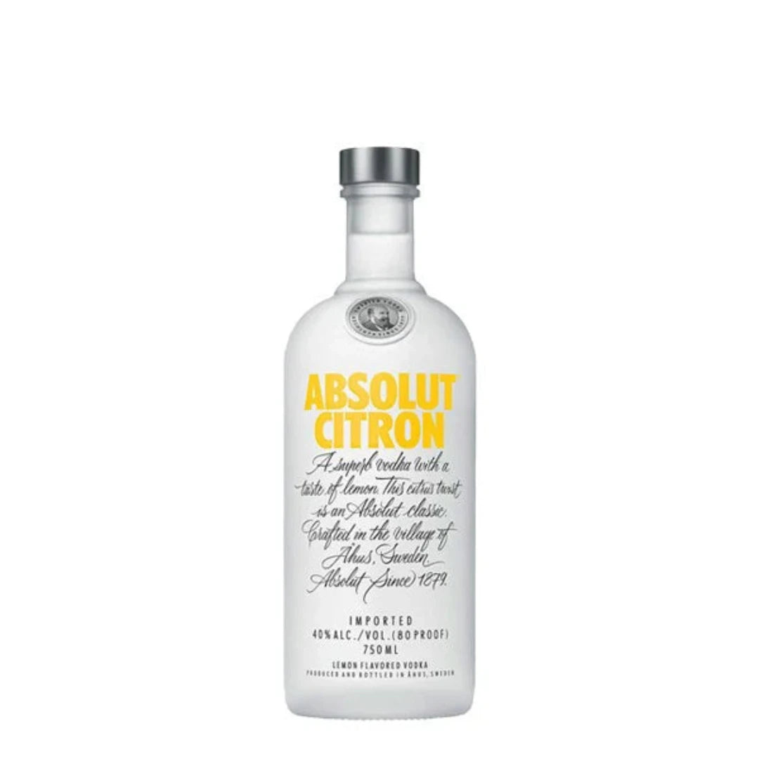 Absolut Citron Vodka 75 cl – Lemon Flavored Vodka Online in Lebanon