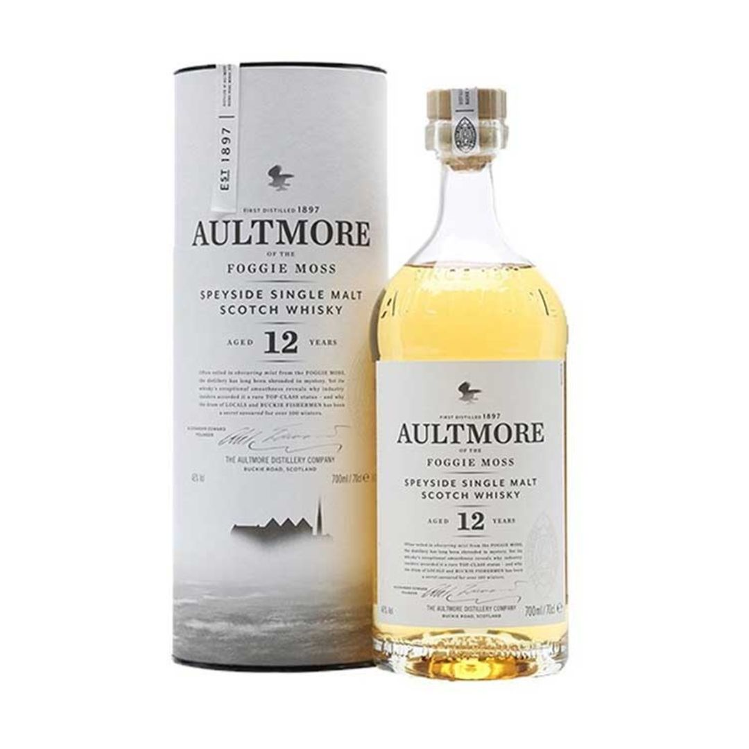 Aultmore 12 Years Old Speyside Single Malt Scotch Whisky Lebanon
