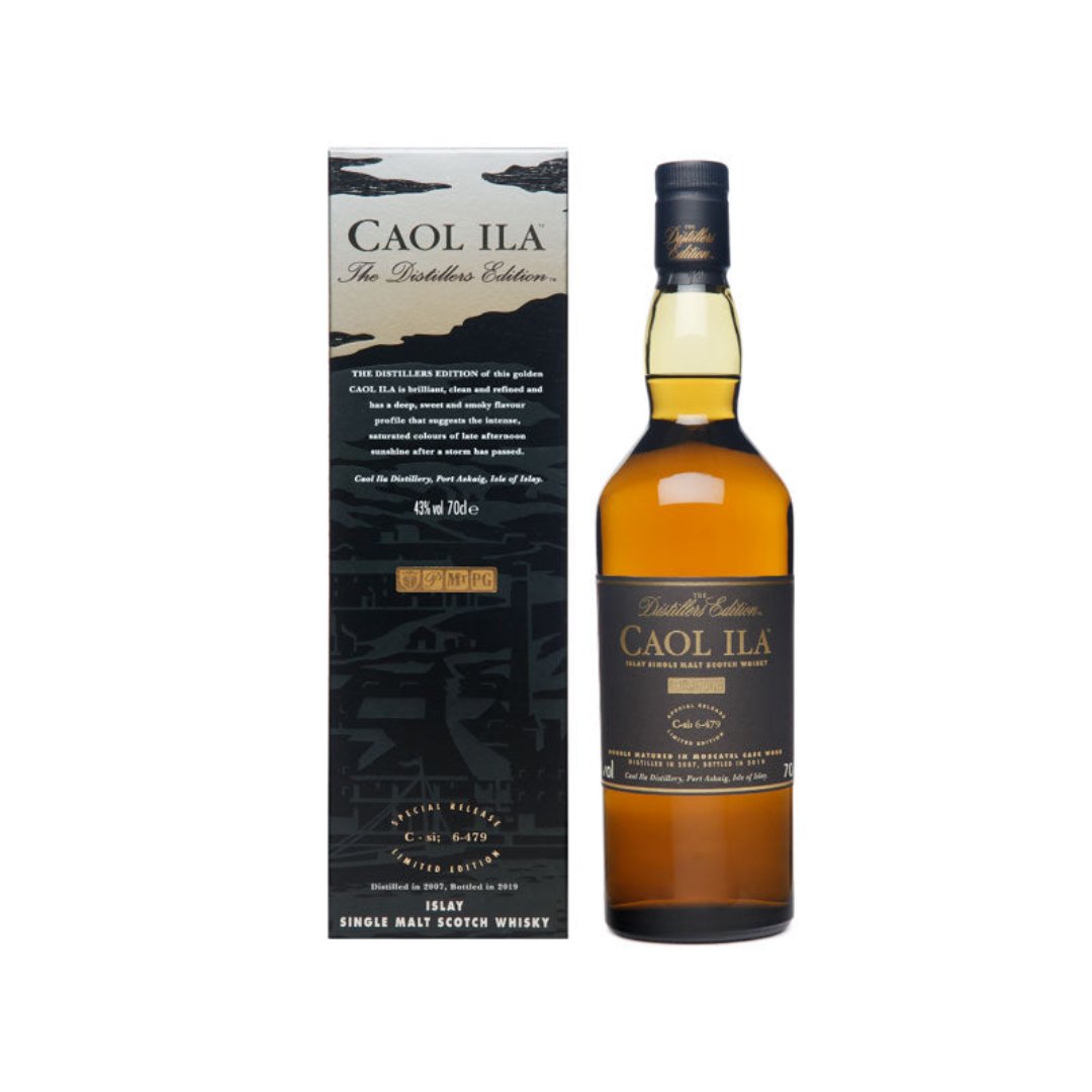 Caol Ila The Distillers Edition Single Malt Scotch Whisky 70cl bottle available in Lebanon