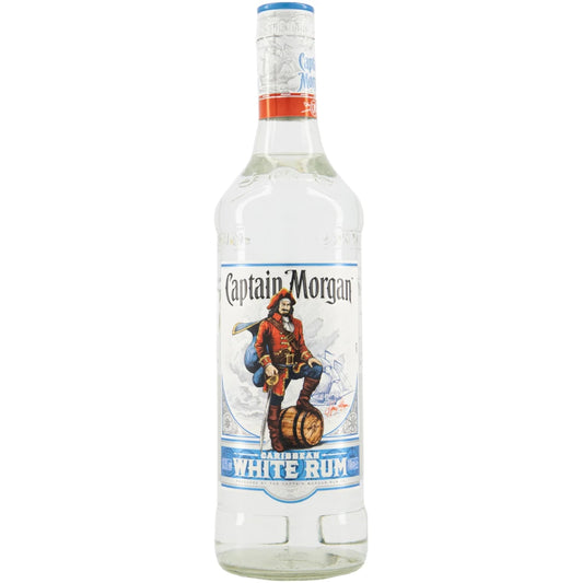 Captain Morgan White Rum 1l – clean and smooth white rum from the Caribbean available in Lebanon