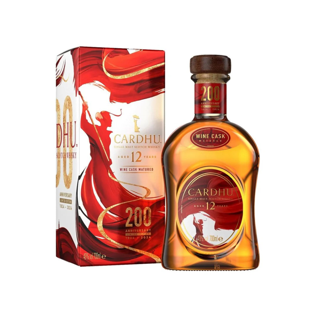 Cardhu 12 Years Old 200th Anniversary Limited Edition 70cl bottle available in Lebanon