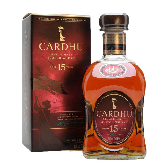 Cardhu 15 Years Old Single Malt Scotch Whisky 70cl bottle available in Lebanon