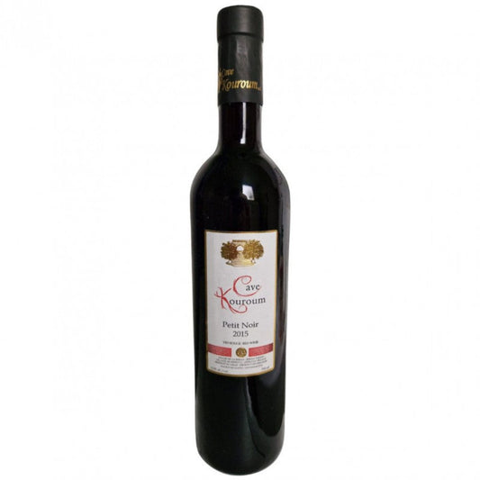 Cave Kouroum Petit Noir Red Wine 2015 75 cl Lebanese red wine bottle

