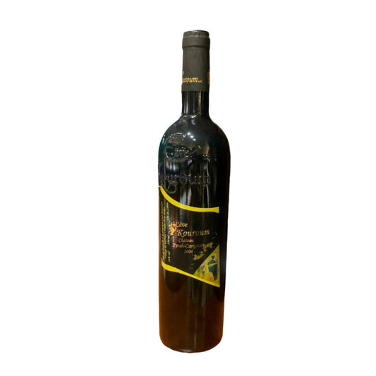 Cave Kouroum Syrah Carignan Red Wine 2004 75 cl aged Lebanese red wine bottle