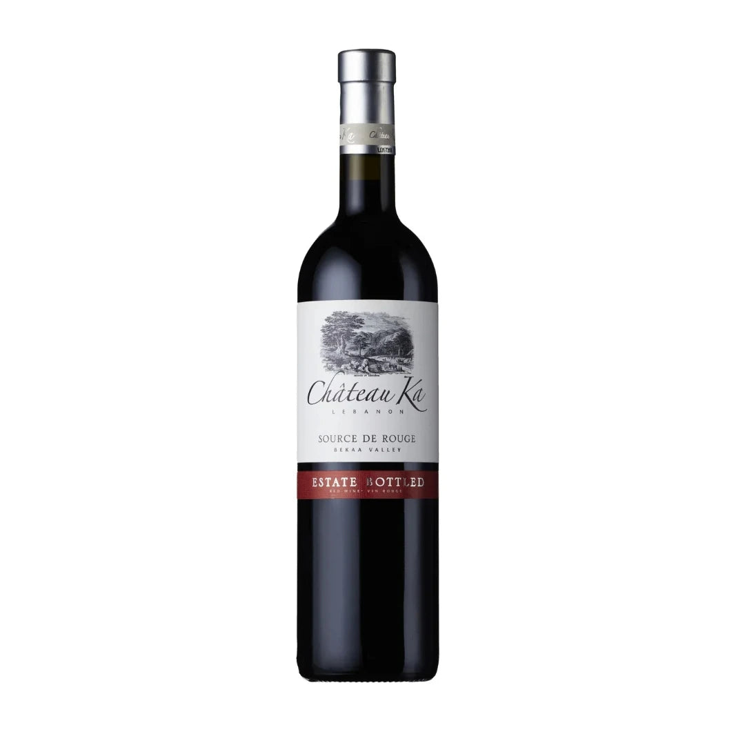 Château KA Source de Rouge Red Wine 2018 75 cl Lebanese red wine bottle