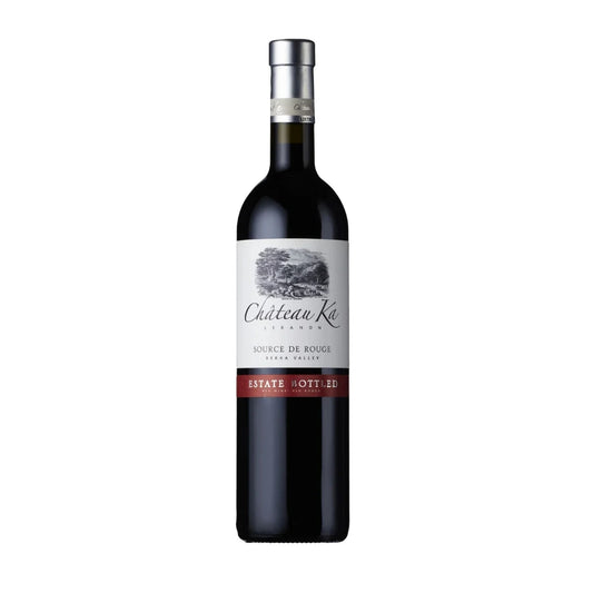 Château KA Source de Rouge Red Wine 2018 75 cl Lebanese red wine bottle