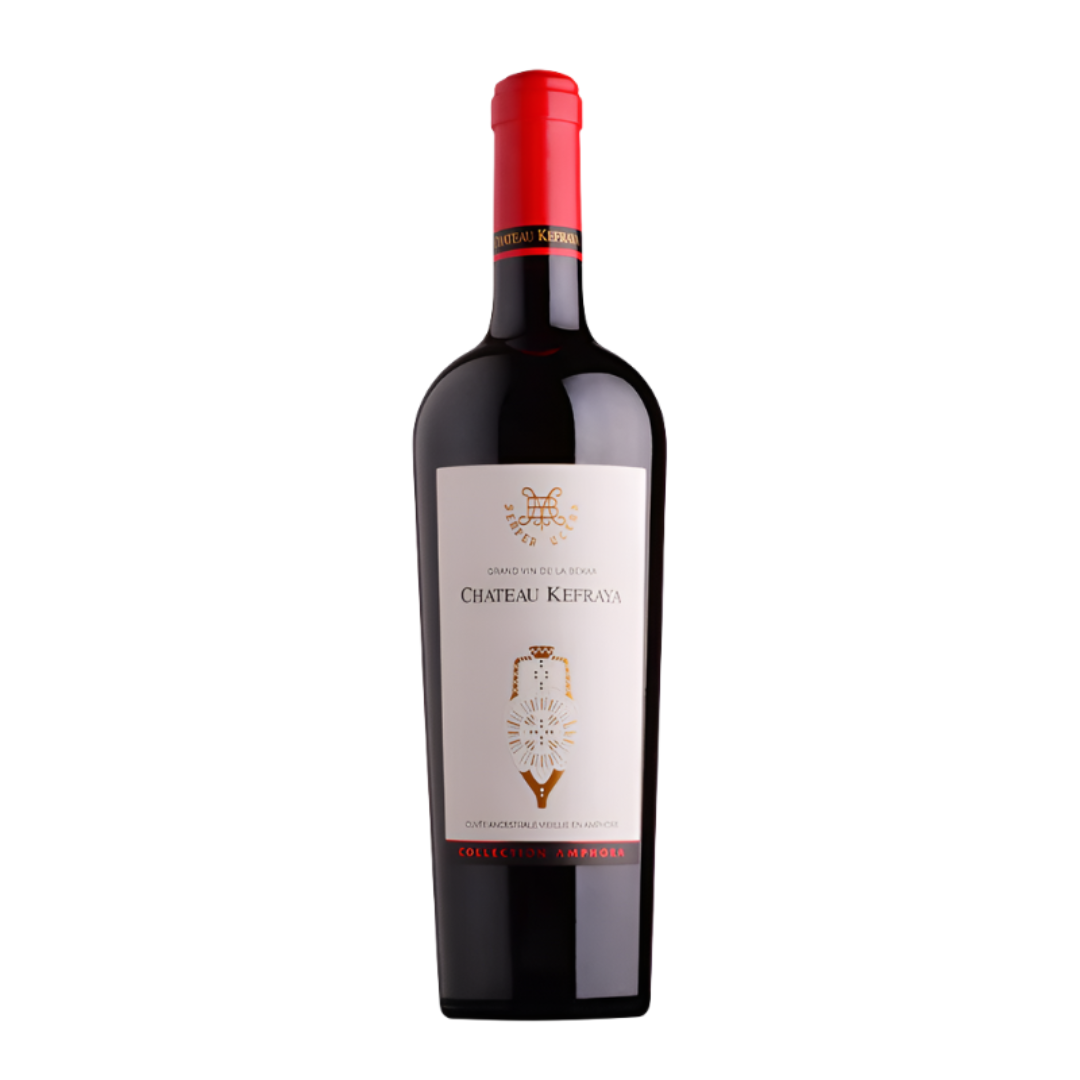 Château Kefraya Amphora red wine – natural amphora-aged Lebanese wine from Bekaa Valley