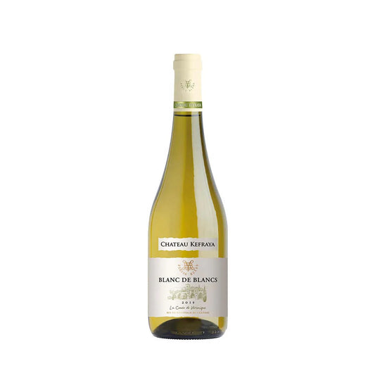 Château Kefraya Blanc de Blanc 75 cl Lebanese white wine bottle

