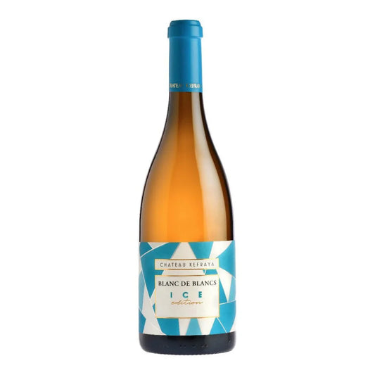 Château Kefraya Blanc de Blanc Ice 75 cl Lebanese white wine bottle

