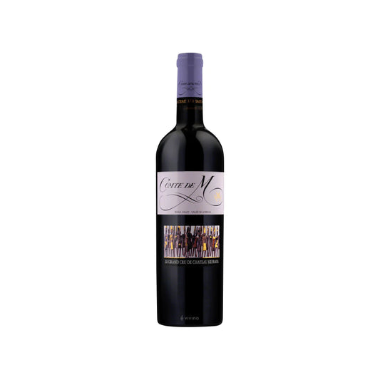 Château Kefraya Comte de M Red Wine 2007 75 cl aged Lebanese wine bottle