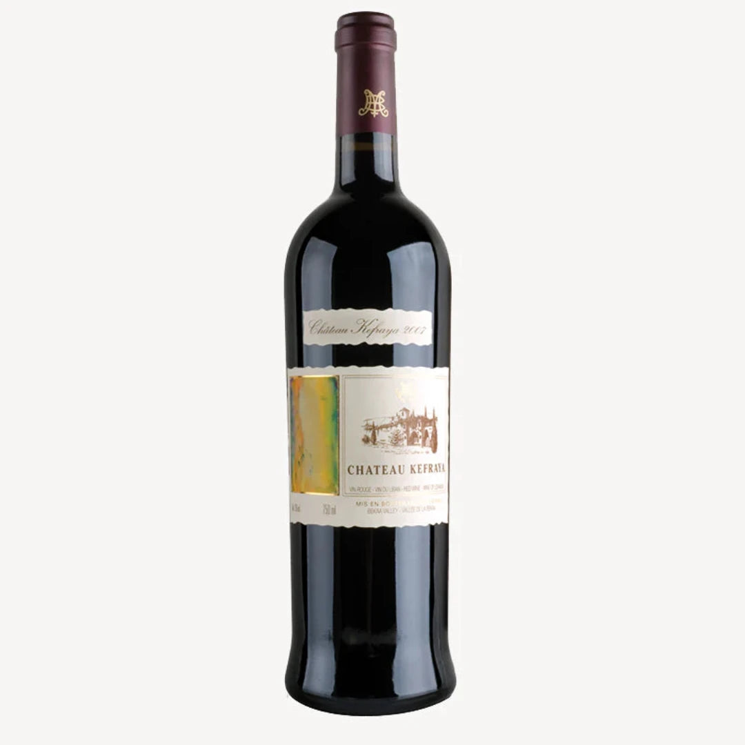 Château Kefraya Red Wine 2007 75 cl aged Lebanese red wine bottle
