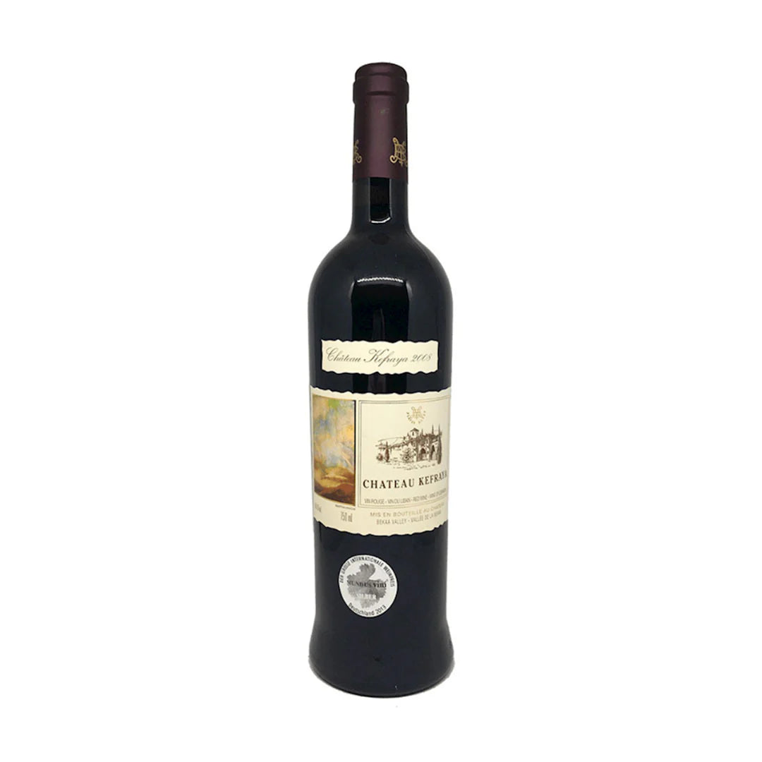 Château Kefraya Red Wine 2008 75 cl aged Lebanese red wine bottle