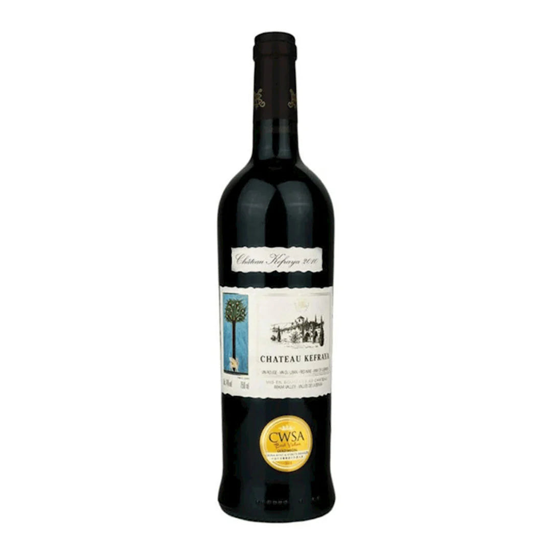 Château Kefraya Red Wine 2010 75 cl aged Lebanese red wine bottle