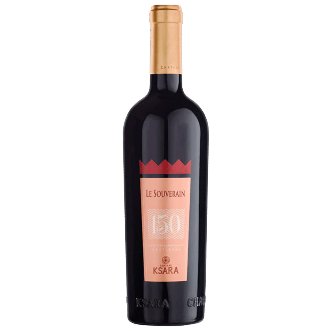 Château Ksara Le Souverain Red Wine 2011 75 cl Lebanese Grand Cru bottle