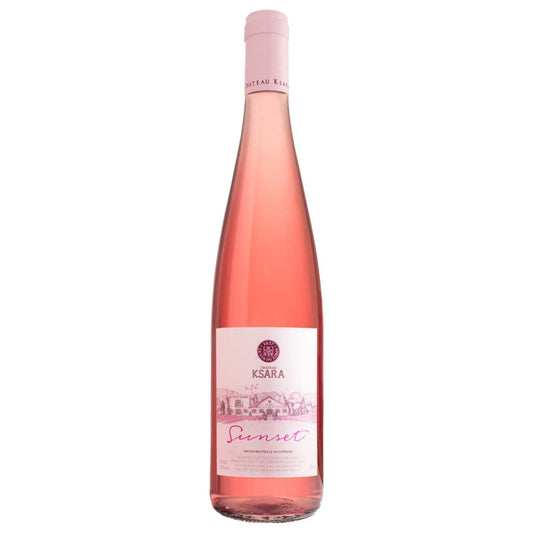 Château Ksara Sunset Rosé 75 cl Lebanese rosé wine bottle

