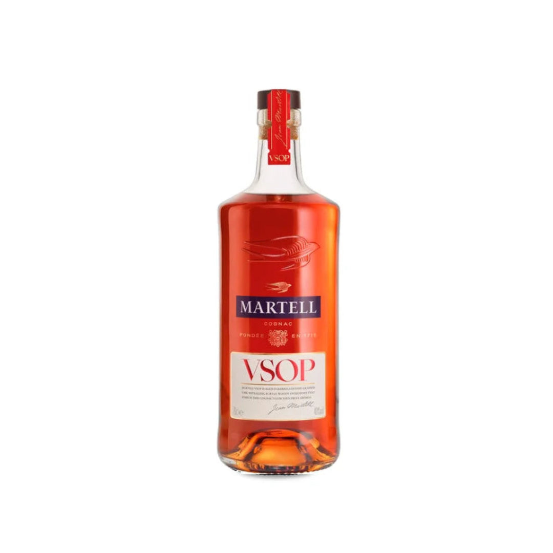 Bottle of Martell VSOP Cognac 700ml – premium French brandy with smooth, fruity character