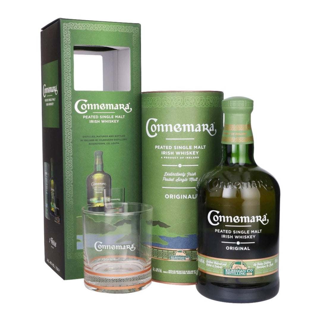  Buy Connemara peated + glass gift pack online in lebanon