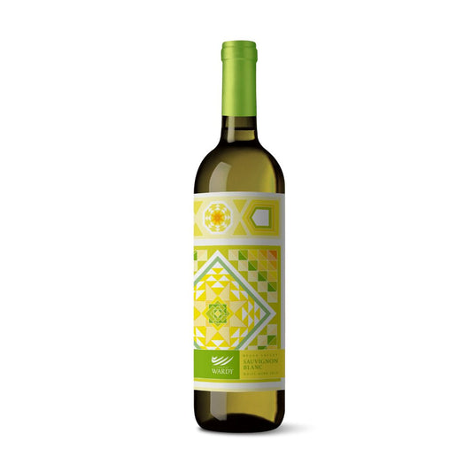 Domaine Warde Sauvignon Blanc White Wine 75 cl Lebanese white wine bottle