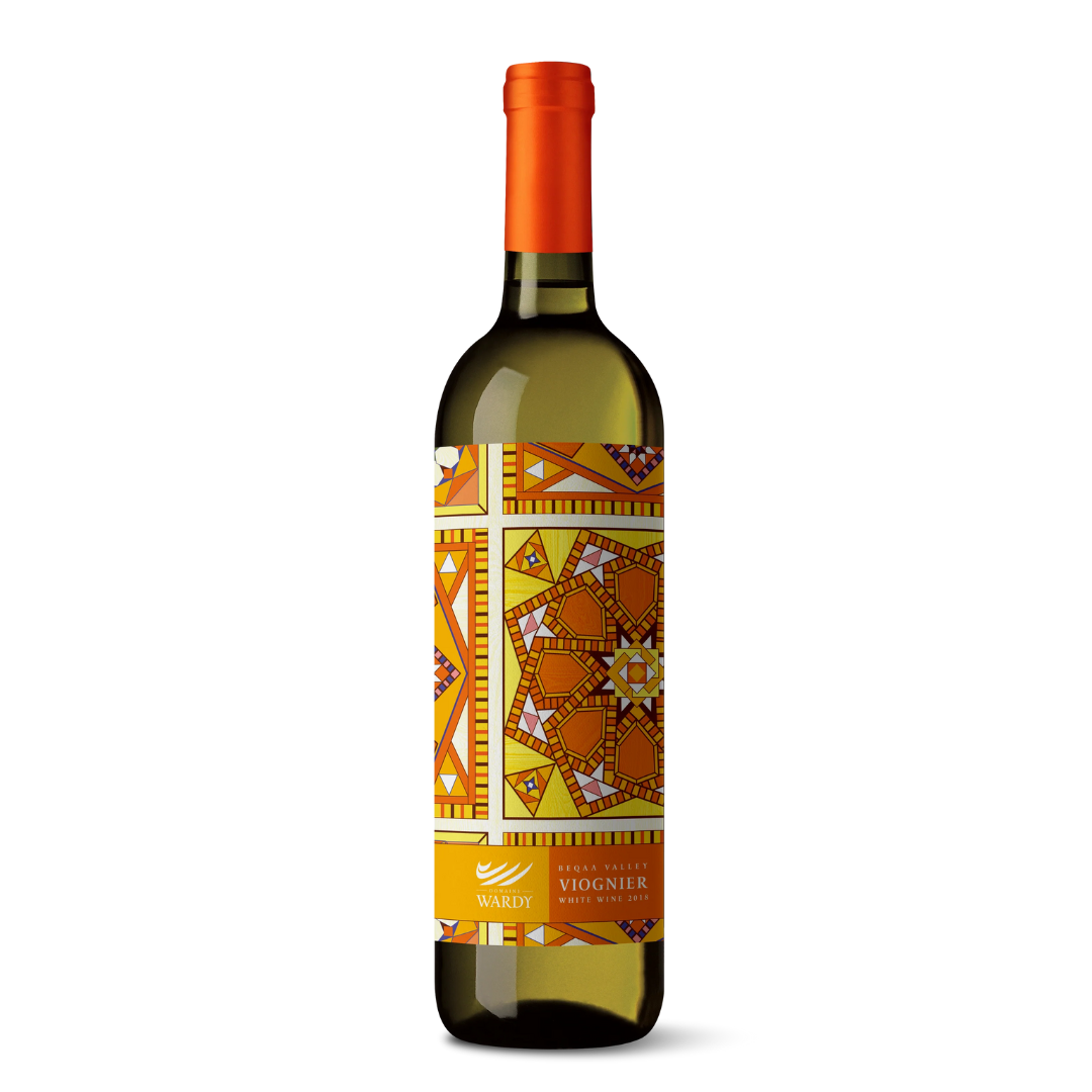 Domaine Warde Viognier White Wine 75 cl Lebanese white wine bottle

