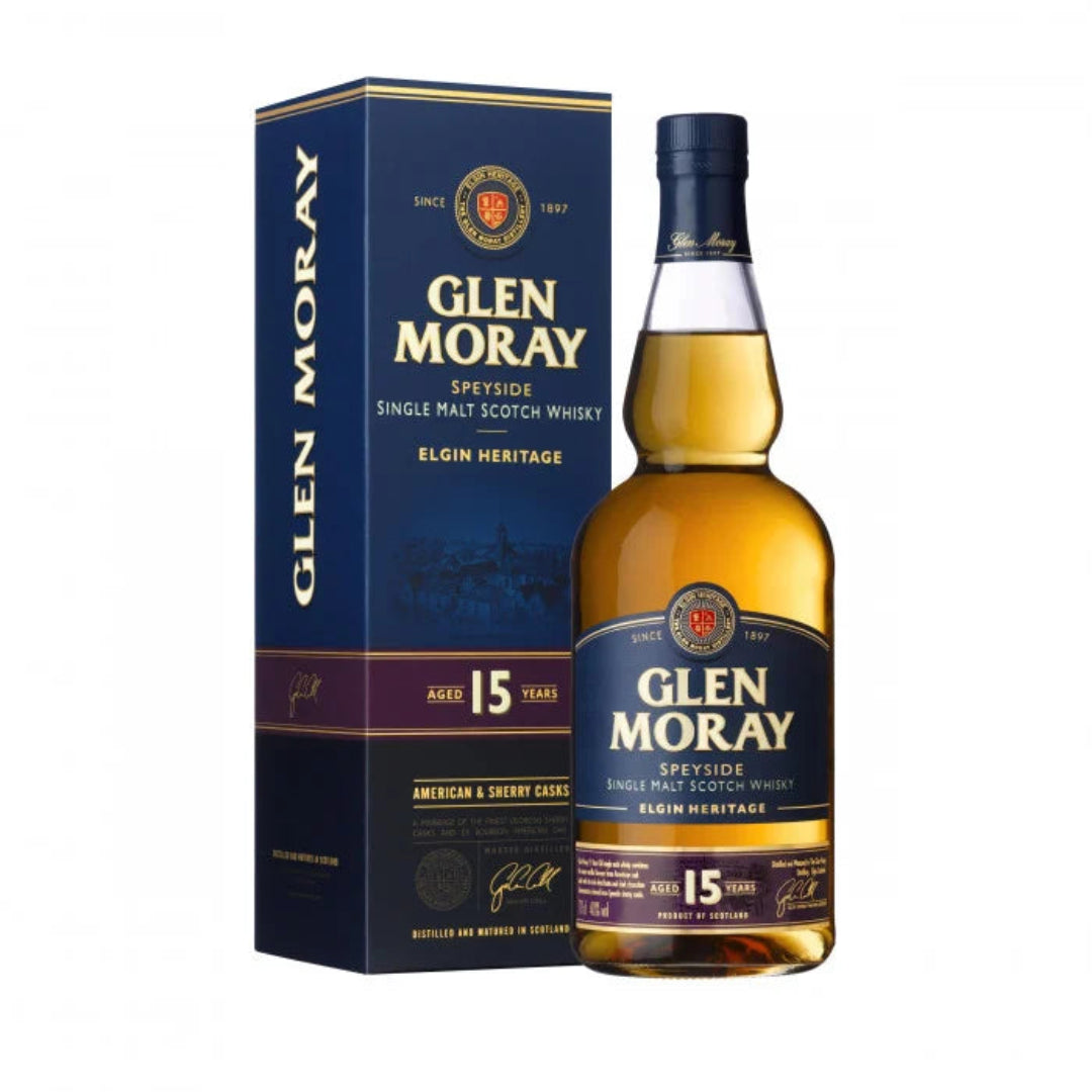 Buy Glen Moray 15 years old single malt scotch whisky online in lebanon