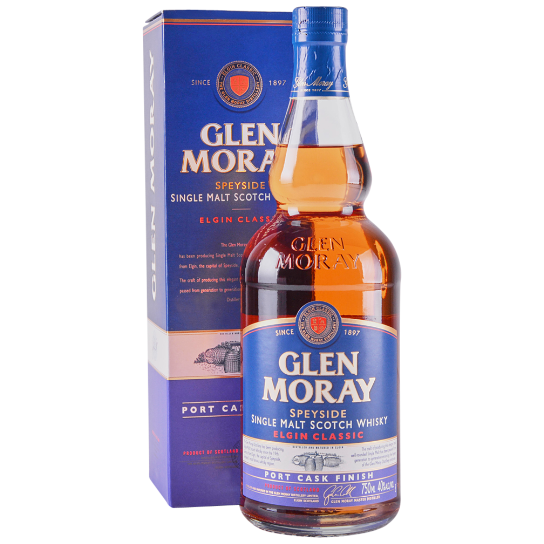 Glen Moray Port Cask Finish Single Malt Whisky 70cl bottle available in Lebanon