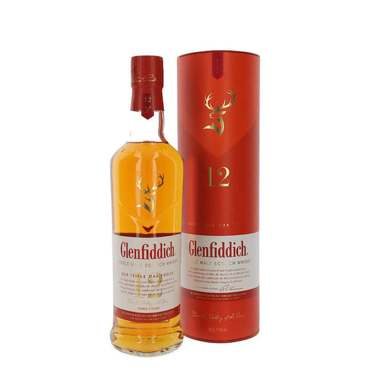 Glenfiddich 12 Years Old Triple Oak Single Malt Scotch Whisky Lebanon