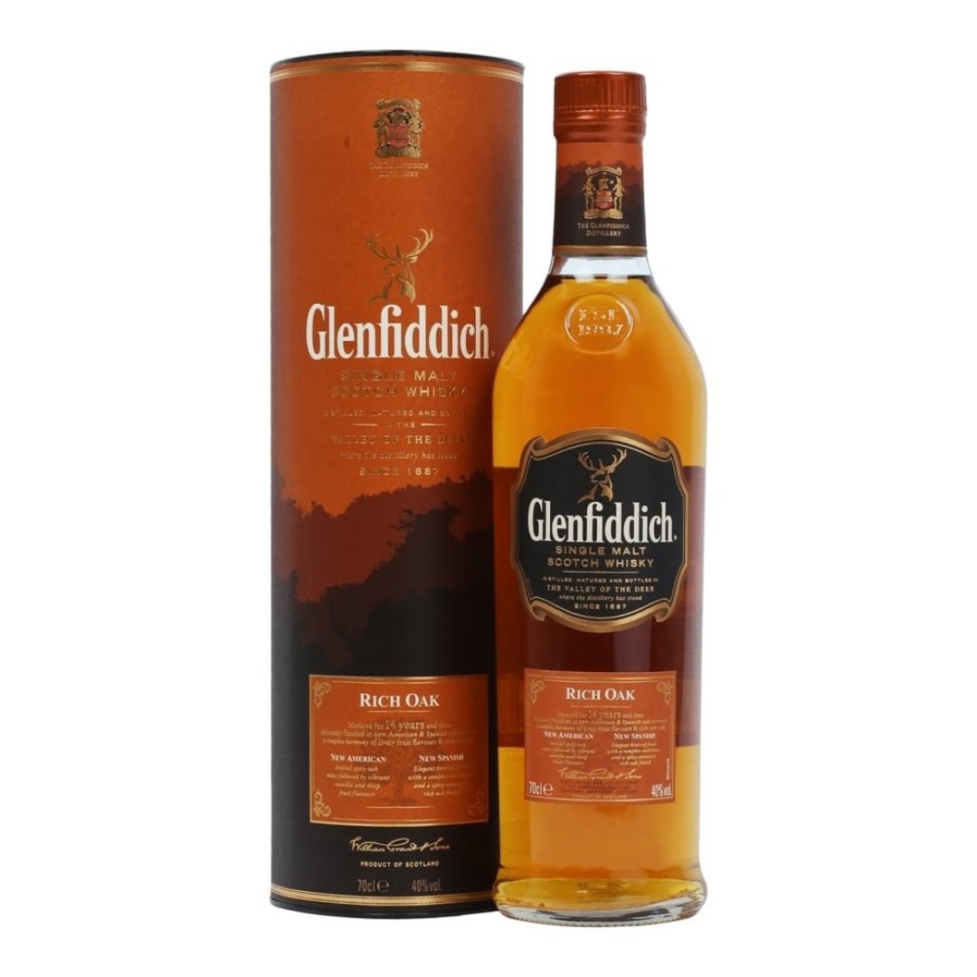 Glenfiddich Rich Oak 14 Years Old Single Malt Scotch Whisky Lebanon