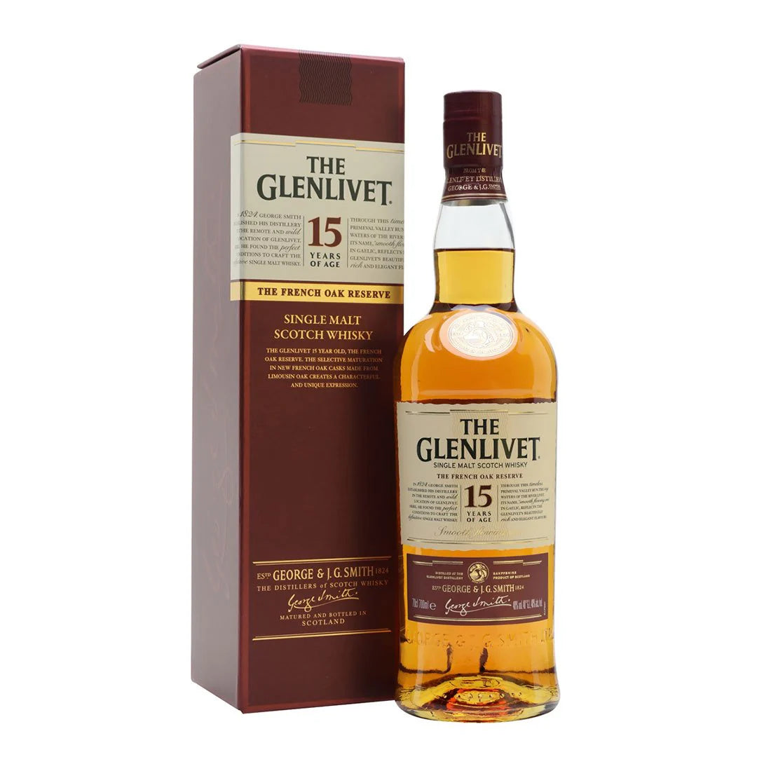 The Glenlivet 15 Years Old French Oak Reserve 70cl Lebanon


