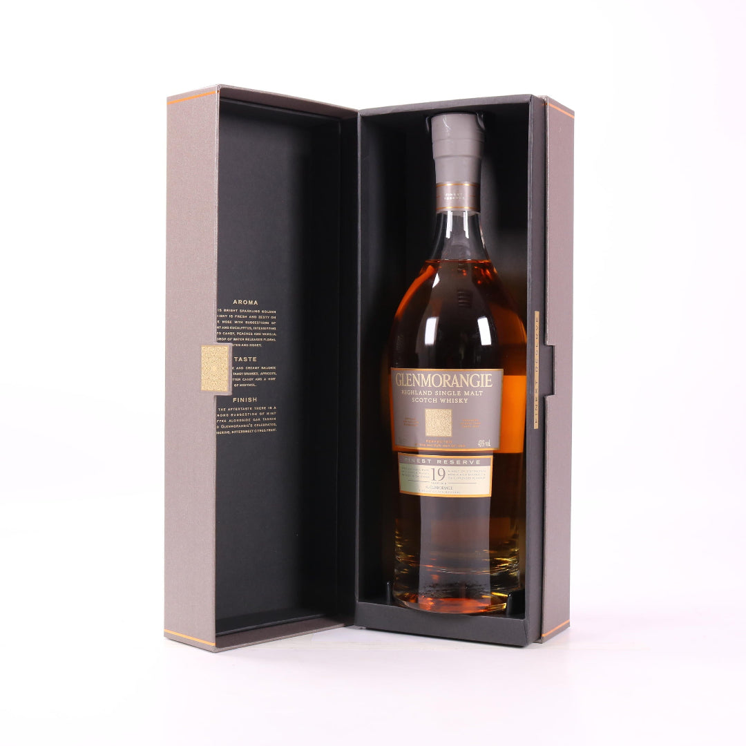 Glenmorangie 19 Year Old 70cl bottle – Highland Single Malt Scotch Whisky with box