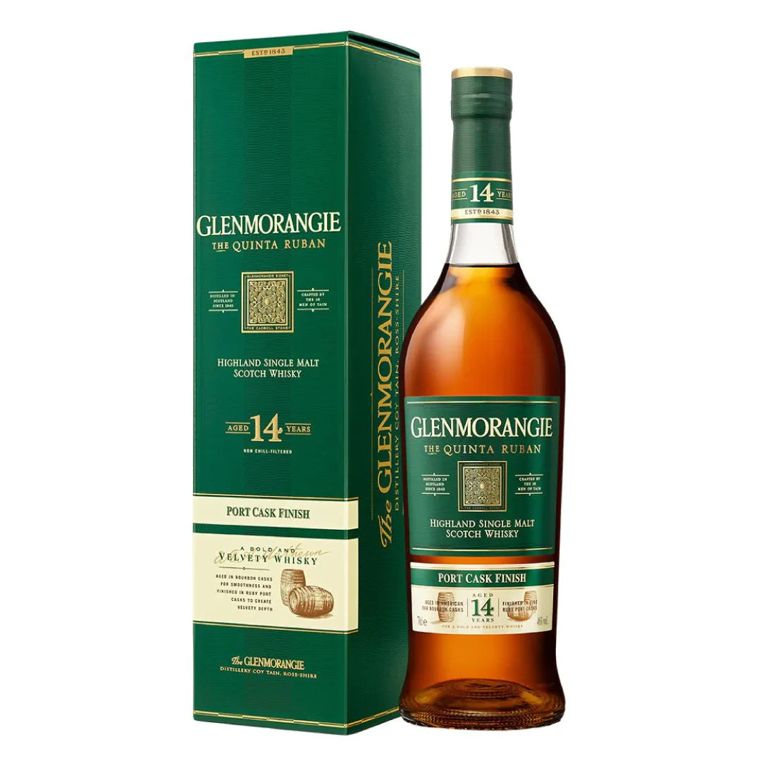 Glenmorangie Quinta Ruban 14 Years Old Port Cask Single Malt Scotch Whisky Lebanon