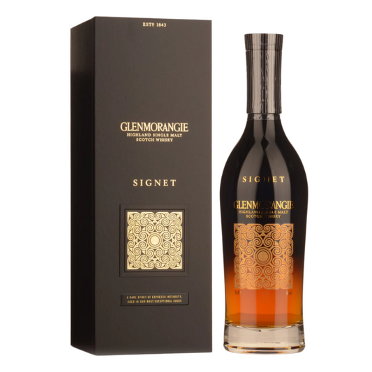 Glenmorangie Signet Single Malt Scotch Whisky 70cl – Premium Highland whisky with rich chocolate and coffee notes