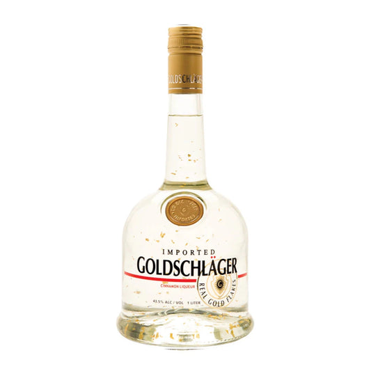 Goldschläger 1L – Swiss cinnamon schnapps with real gold flakes available in Lebanon