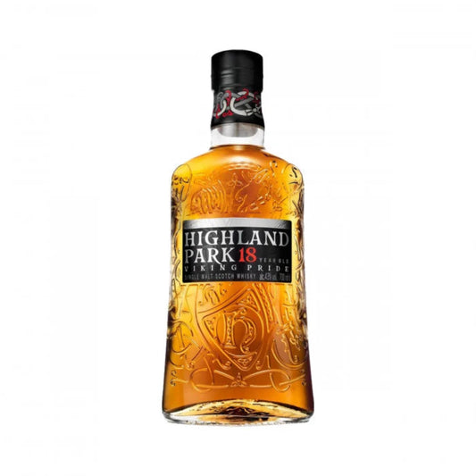 Bottle of Highland Park 18 Year Old Viking Pride Single Malt Scotch Whisky – 700ml