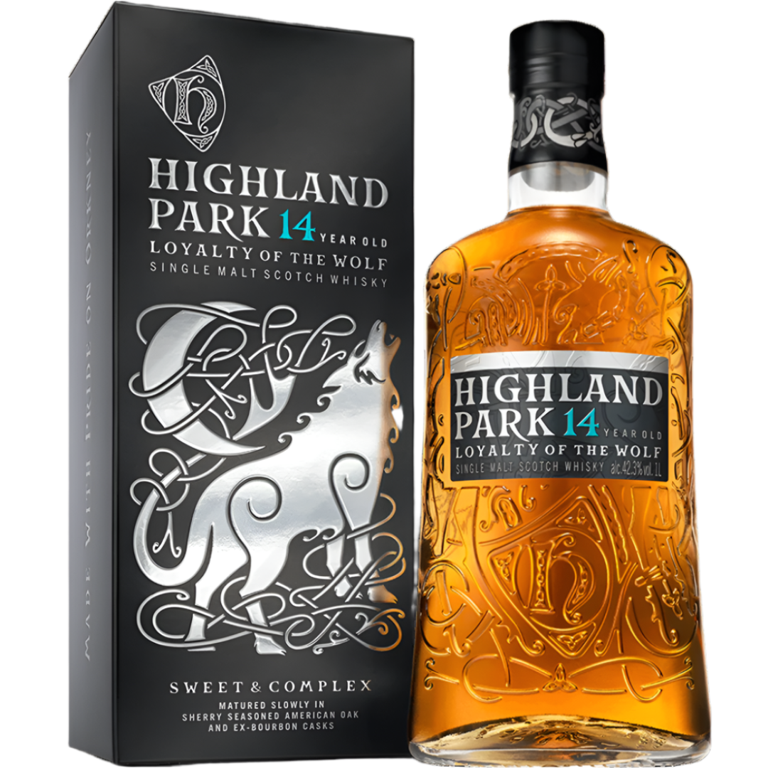 Highland Park Loyalty of the Wolf 14 Year Old Single Malt Scotch Whisky 1L bottle available in Lebanon