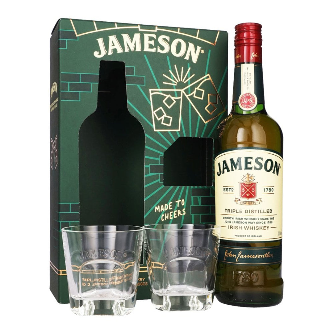 “Jameson Irish Whiskey 70cl bottle with gift box”