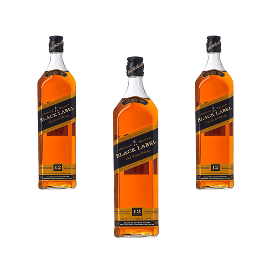 Johnnie Walker Black Label 12 Year Old Scotch Whisky bottle